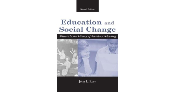 Education and social change rury pdf