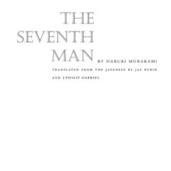 The seventh man by haruki murakami summary