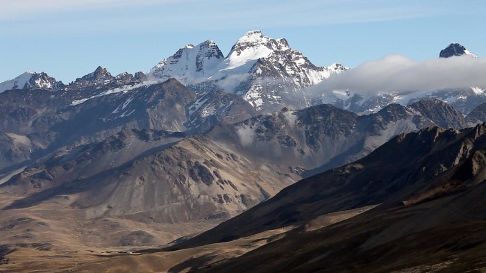 La desglaciación de la cordillera andina