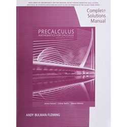 Precalculus mathematics for calculus 6th edition answers